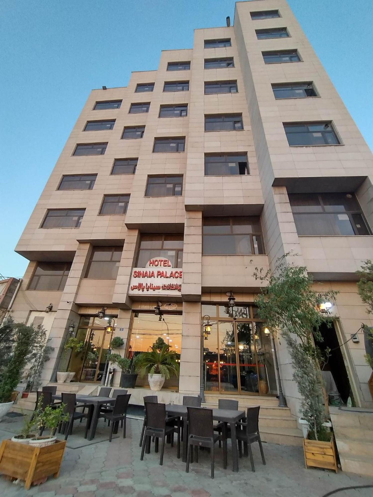 Hotel Sinaia Palace Erbil Exterior foto